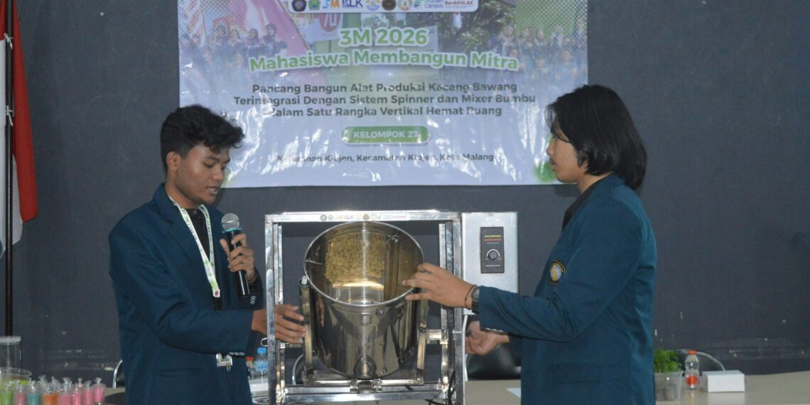 FTAB UB Hibahkan Mesin Produksi Kacang Bawang untuk UMKM