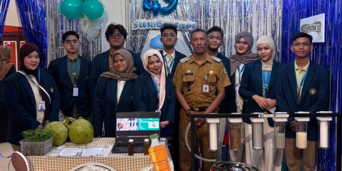Mahasiswa UB Kenalkan ECOFILTER 12 Olah Minyak Jelantah