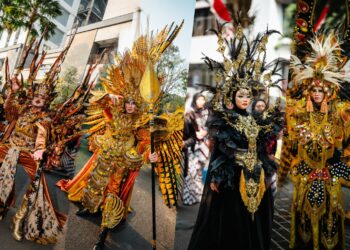 Kirab Kemerdekaan, BPU UB Tampil Beda dengan Konsep Kerajaan Agung Bhinneka Nusantara