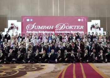 101 Dokter Baru FK UB Resmi Disumpah, Siap Mengabdi di Tengah Masyarakat
