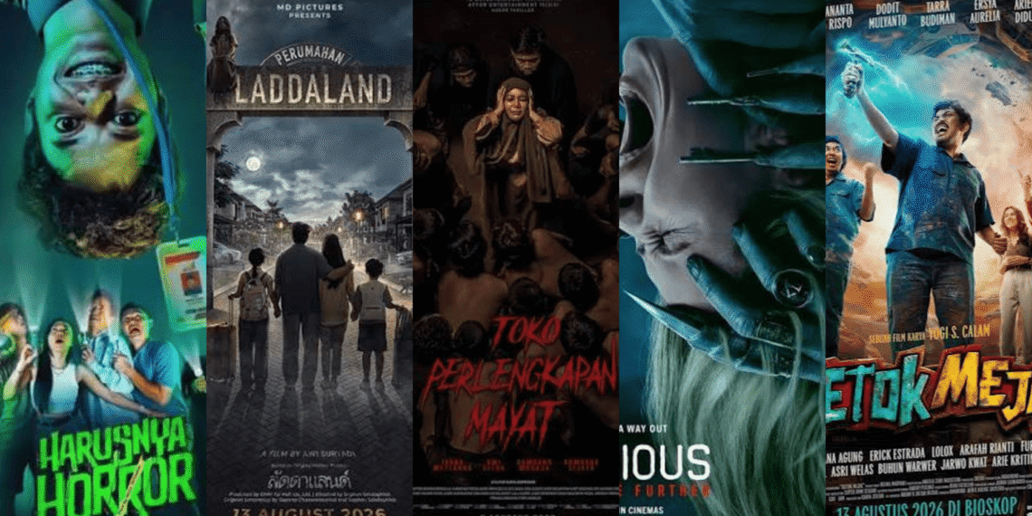 5 Film Horor Tayang Agustus 2026, Catat Tanggalnya!