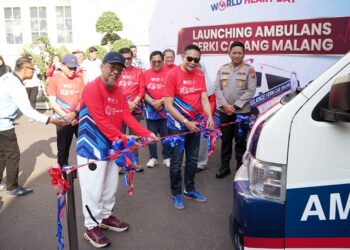 PERKI Malang Luncurkan Ambulans, Perkuat Layanan Jantung Pre-Hospital
