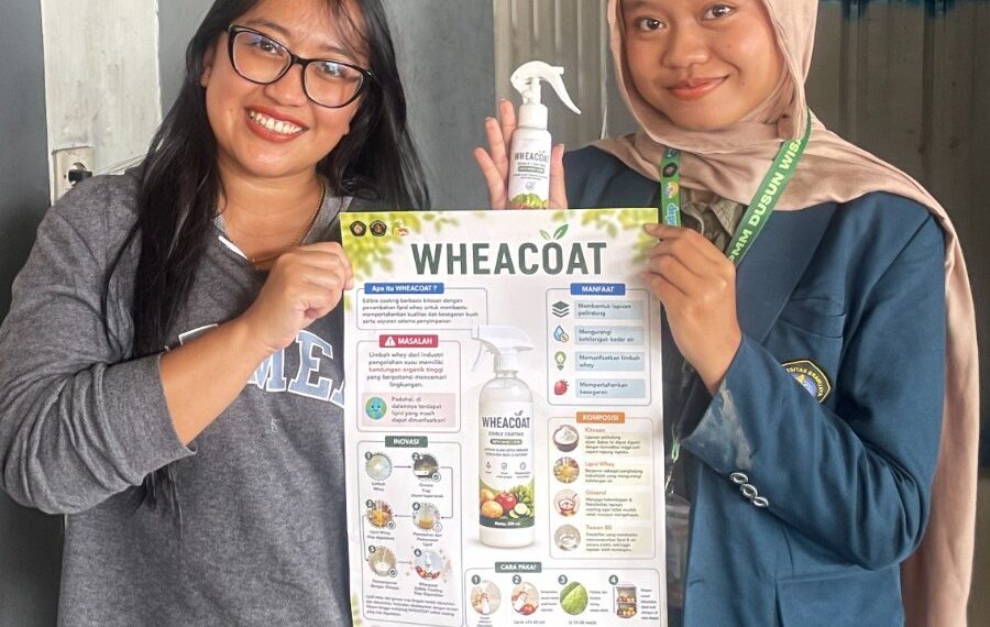 Kurangi Limbah Keju, Mahasiswa UB Kembangkan Pelapis Alami Buah dan Sayur