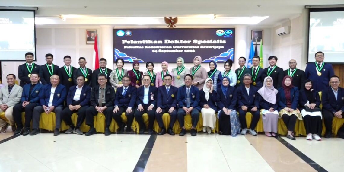FK UB Lantik 18 Dokter Spesialis, Dorong Pemerataan Layanan Kesehatan di Indonesia