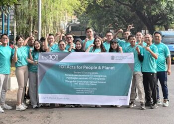 Rayakan HUT ke-13, THE 1O1 Malang Gelar Cek Kesehatan hingga Kerja Bakti
