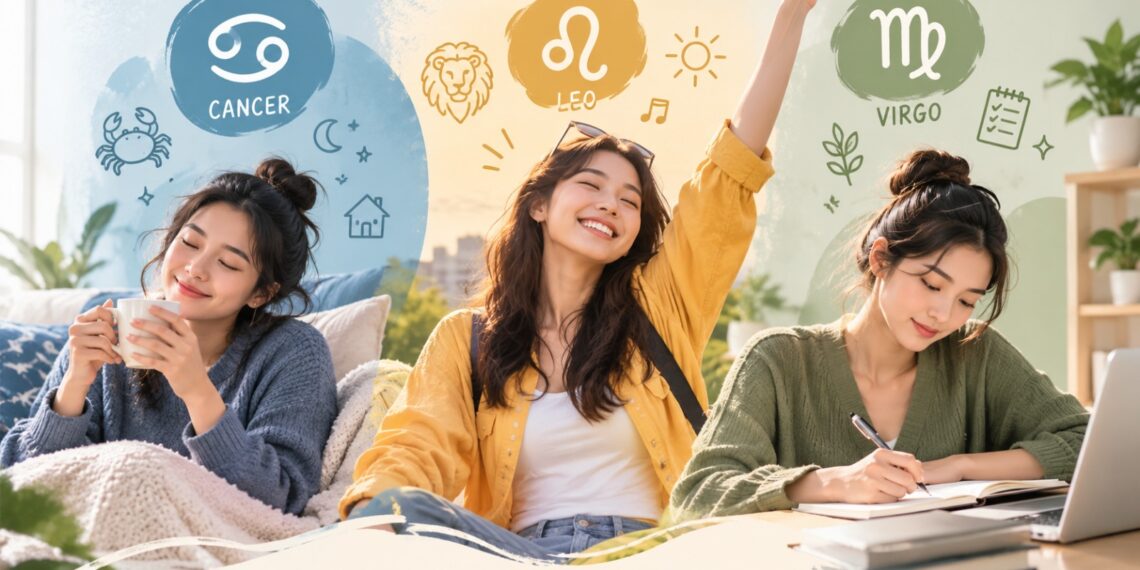 Cancer, Leo, Virgo Punya Cara Isi Ulang Energi