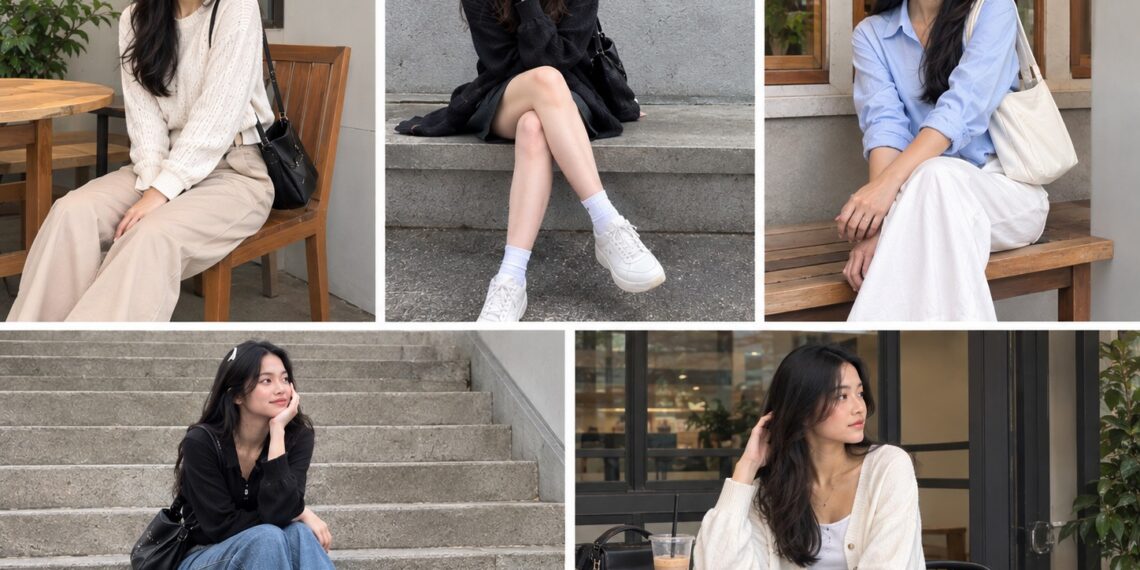 5 Pose Foto Duduk Ini Bikin Tubuh Terlihat Lebih Tinggi