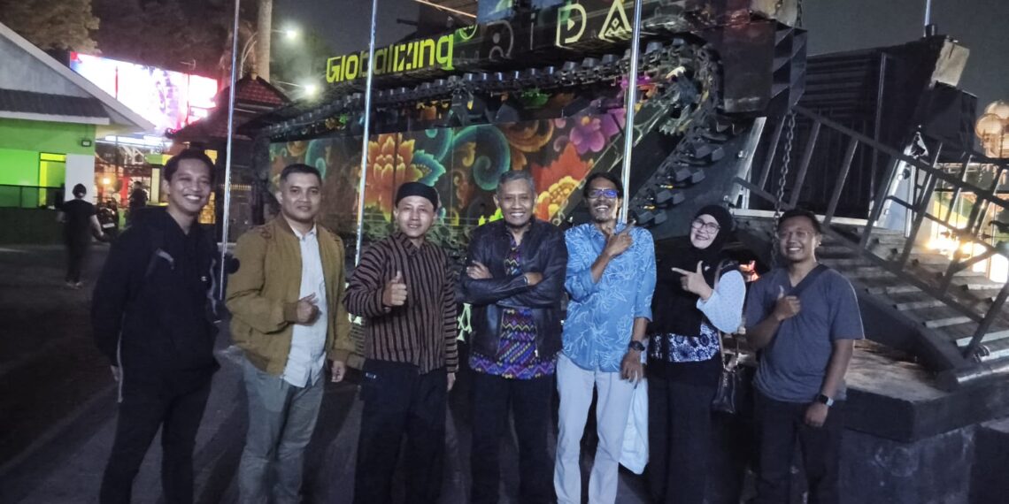 Visual Bombing Padukan Sejarah dan Teknologi di Museum Brawijaya (Yordan/UBTV))
