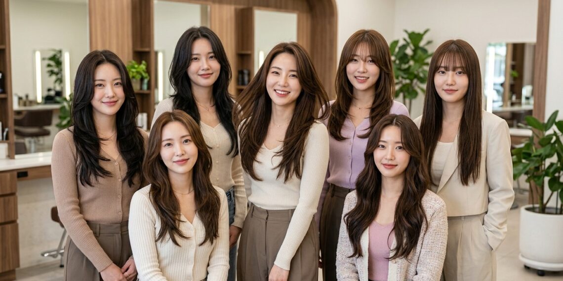 7 Model Rambut Korea Bikin Fresh