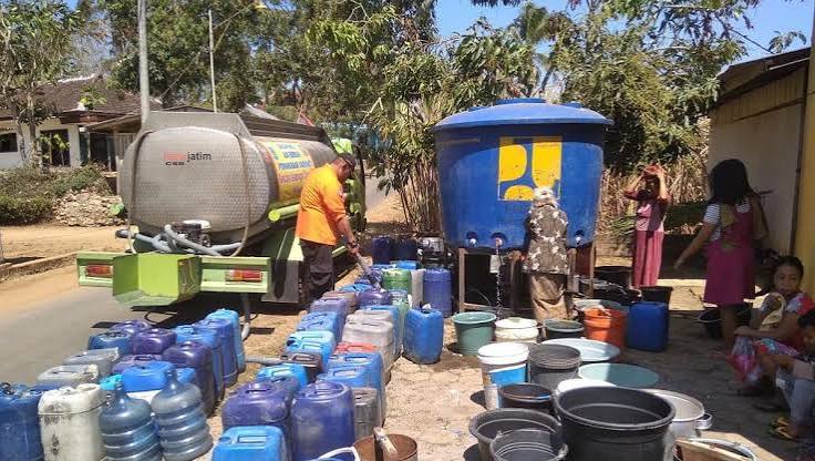 Kekeringan Belum Usai, Distribusi Air Bersih Malang Tembus 1 Juta Liter