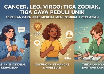 Cancer, Leo, Virgo Punya Cara Unik Peduli