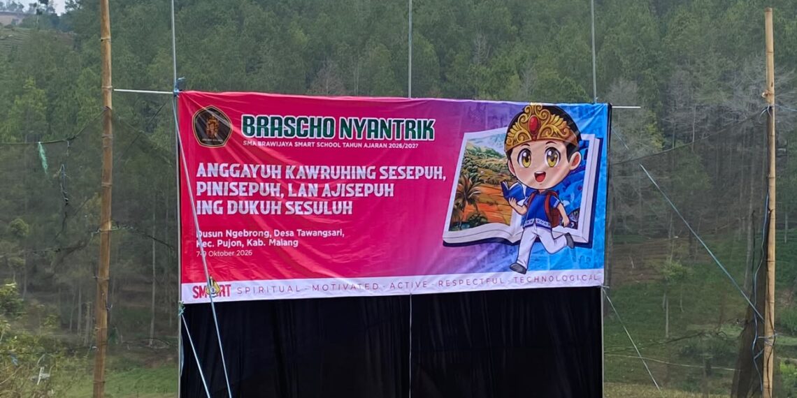 Brascho Nyantrik 2026, Siswa Brawijaya Smart School Belajar Langsung dari Warga Desa