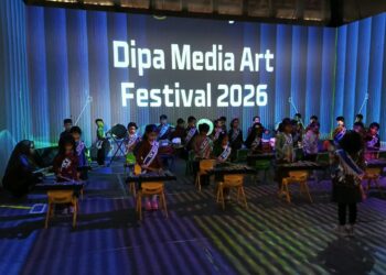 Drumband TK BSS UB Tampil di Dipa Media Art